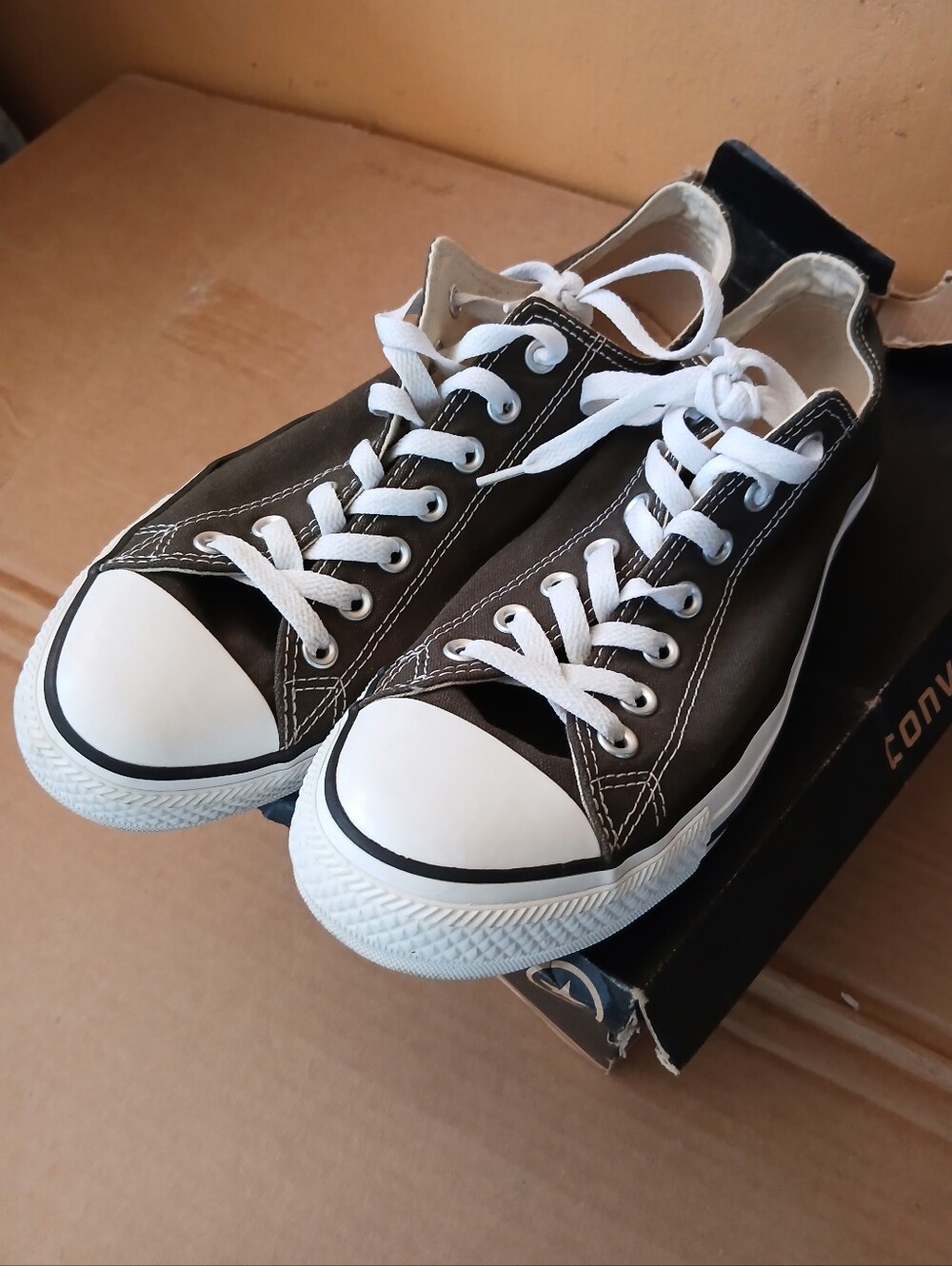 Converse Chuck Taylor All Star Low-Top Navy Green Size US 10m